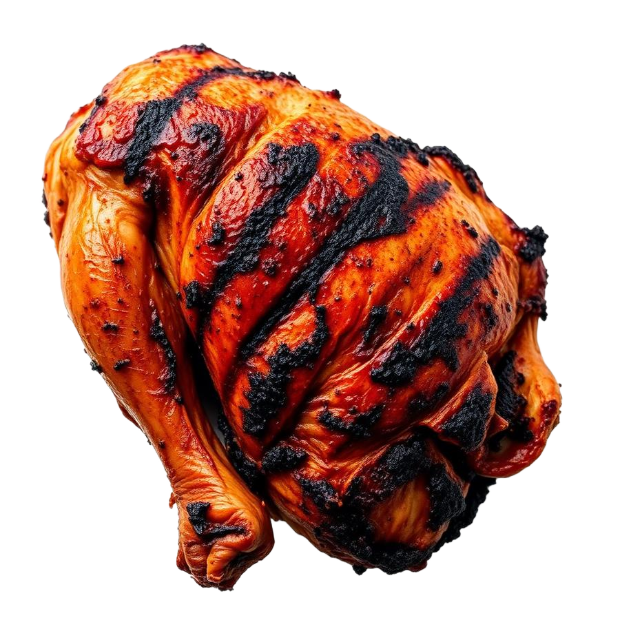 Smoky Jamaican jerk chicken